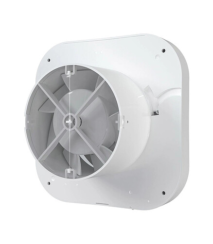 Вентилятор ERA Disc 4C d100 c обр.клапаном 438x503 в Материке - Вариант 3