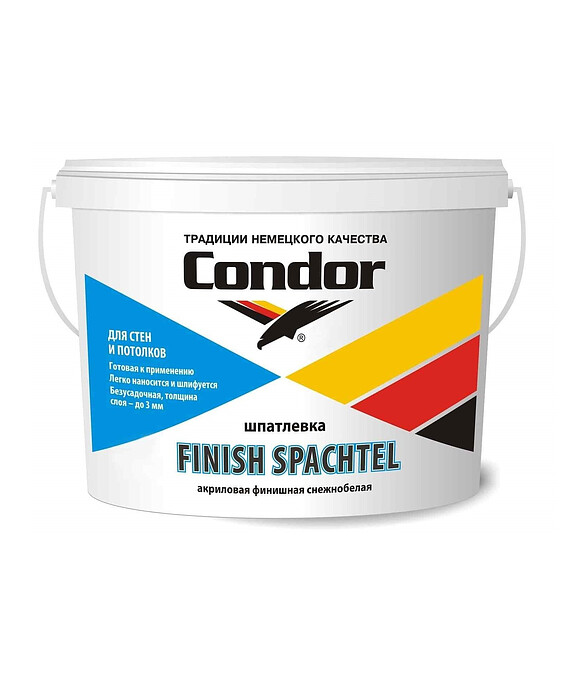 Шпатлевка Condor Spachtel, 8кг 586x674 Шпатлевка Condor Spachtel, 8кг 586x674 в Материке