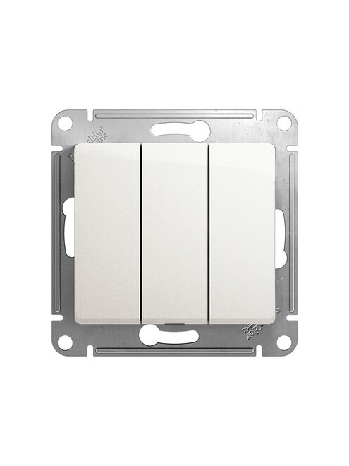 Выключатель SE GLOSSA GSL000631 3кл. перламутр 495x660 Выключатель SE GLOSSA GSL000631 3кл. перламутр 495x660 в Материке