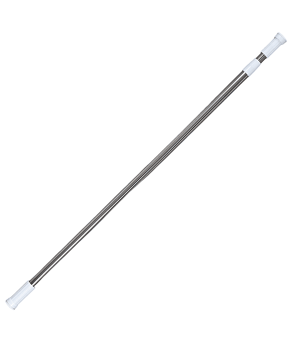 Карниз для ванной телескопический 140-260см ХРОМ, 8006-140 586x674 в Материке