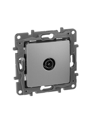 Розетка ТВ Legrand ETIKA 672451 алюмин. 238x286 в Материке - Вариант 2
