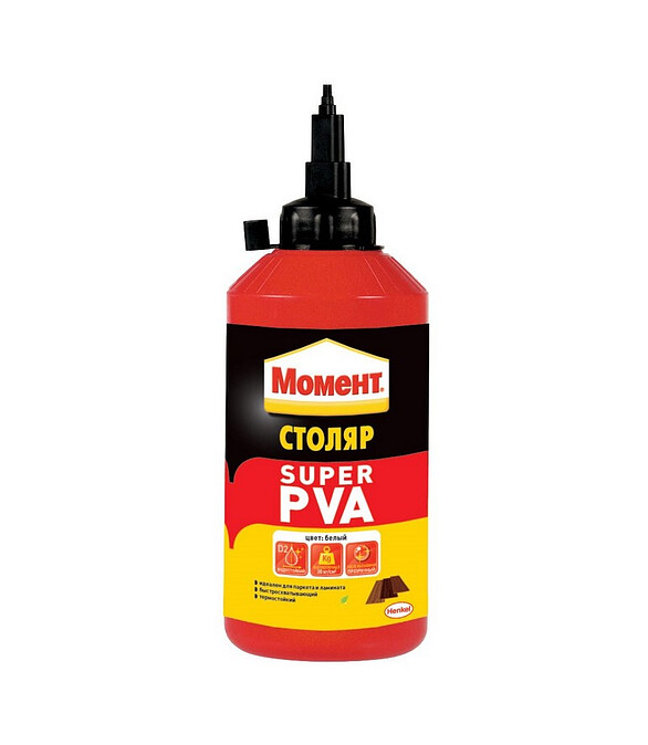Клей МОМЕНТ Столяр Супер ПВА, 750г 586x674 Клей МОМЕНТ Столяр Супер ПВА, 750г 586x674 в Материке