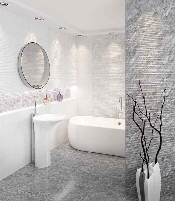Плитка Beryoza Ceramica БОРНЕО 30х60см 1,62м2 цвет полосы серый декор 3 586x674 Плитка Beryoza Ceramica БОРНЕО 30х60см 1,62м2 цвет полосы серый декор 3 586x674 в Материке