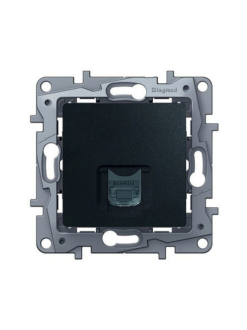 Розетка комп. Legrand ETIKA 672641 1мест. антрацит 495x660 Розетка комп. Legrand ETIKA 672641 1мест. антрацит 495x660 в Материке