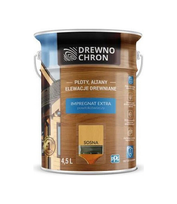 Пропитка DREWNOCHRON IMPREGNAT EXTRA сосна, 4,5л 586x674 Пропитка DREWNOCHRON IMPREGNAT EXTRA сосна, 4,5л 586x674 в Материке