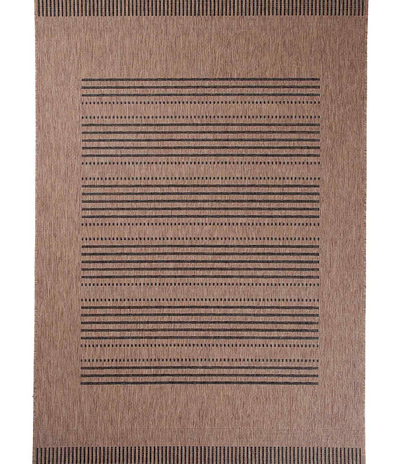 Ковер FLOORLUX 20001 Coffee/Black 160*230 586x674 Ковер FLOORLUX 20001 Coffee/Black 160*230 586x674 в Материке