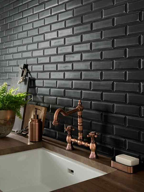Плитка Colortile Z-BLACK BEWEL 10х30см 0,99м2 цвет matt 495x660 Плитка Colortile Z-BLACK BEWEL 10х30см 0,99м2 цвет matt 495x660 в Материке