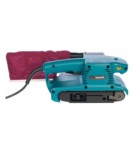 Шлифмашина ленточная MAKITA 9911 650Вт 76х457мм рег. 438x503 в Материке - Вариант 2