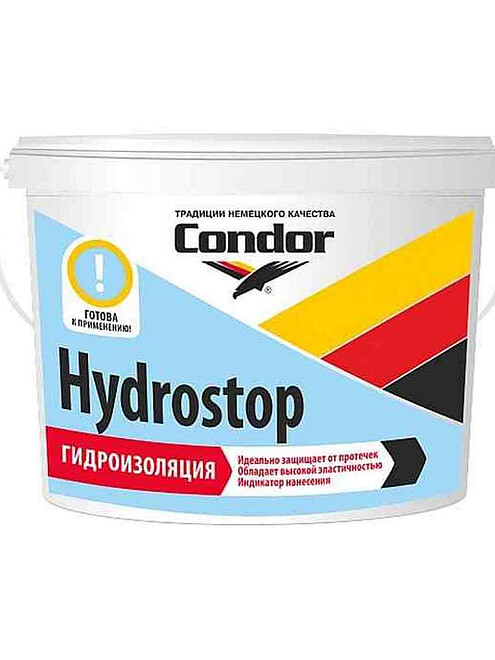 Гидроизоляция Condor Hydrostop готовая, 5кг 495x660 Гидроизоляция Condor Hydrostop готовая, 5кг 495x660 в Материке
