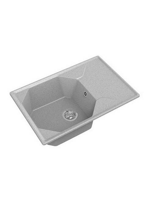 Мойка GRANFEST GF-U-740L 740x500мм иск.мрамор-серый (сифон в комплекте) 495x660 Мойка GRANFEST GF-U-740L 740x500мм иск.мрамор-серый (сифон в комплекте) 495x660 в Материке