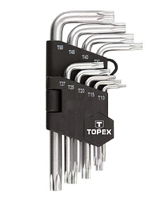 Набор ключей Torx TOPEX 35D960 9шт/уп.