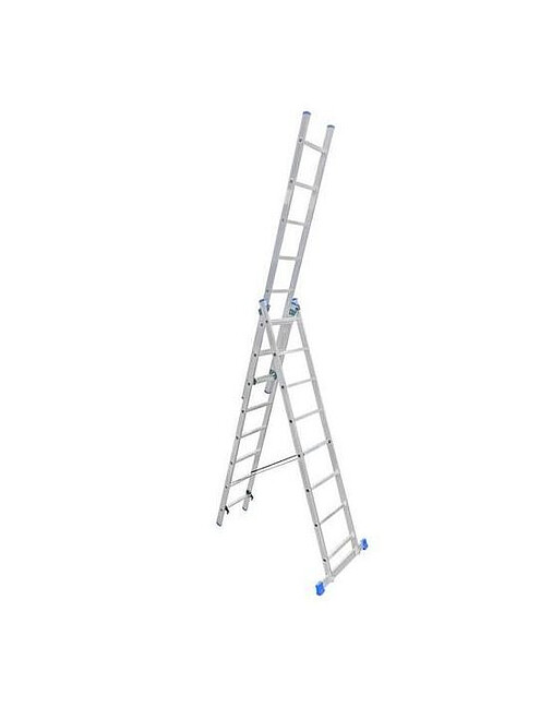 Лестница универсальная LadderBel алюмин. 3-секционная 8 ступ. LS308 495x660 Лестница универсальная LadderBel алюмин. 3-секционная 8 ступ. LS308 495x660 в Материке