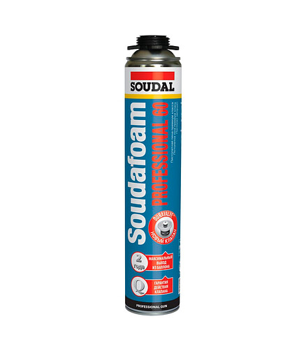 Пена монтажная SOUDAL Gun P60 профессион., 750мл 438x503 в Материке