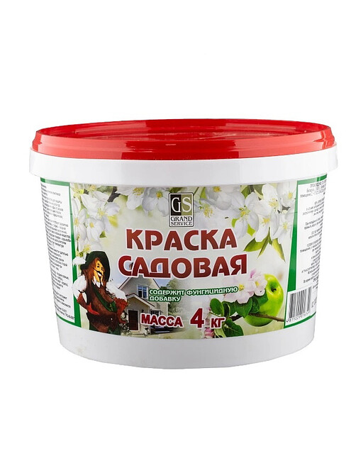 Краска для садовых деревьев (4кг), Гранд-Сервис 495x660 Краска для садовых деревьев (4кг), Гранд-Сервис 495x660 в Материке
