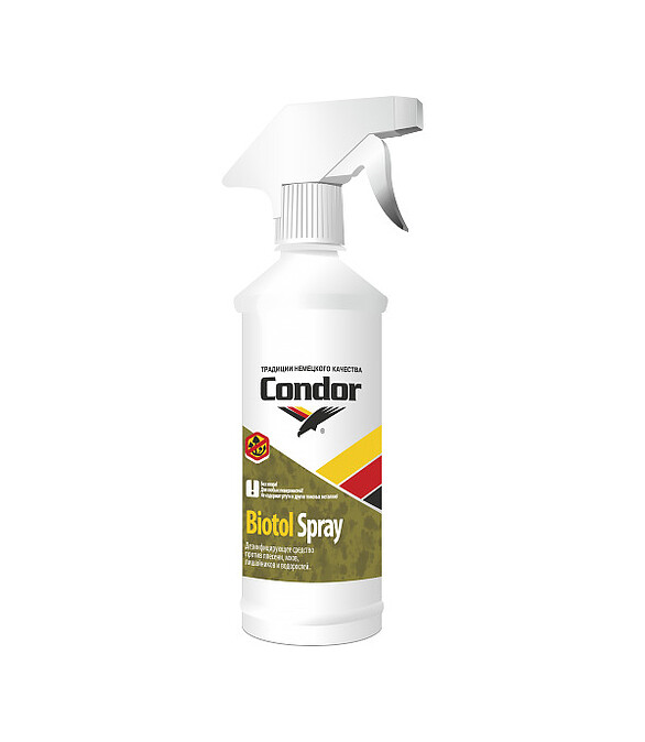 Средство Condor Biotol Spray для обработки поверхностей, 0,5л 586x674 в Материке