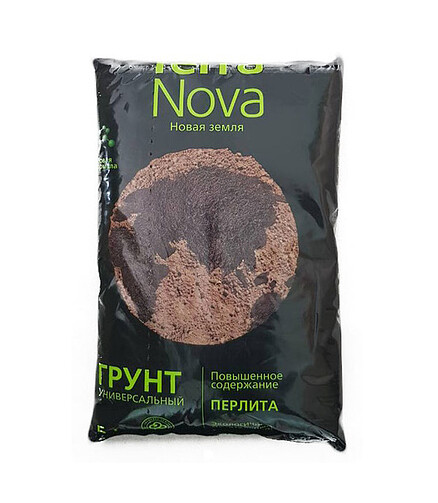 Грунт TERRA NOVA НОВАЯ ЗЕМЛЯ Универсальный (5л) 438x503 в Материке