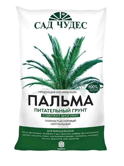Грунт САД ЧУДЕС Пальма питательный (5л) 495x660 Грунт САД ЧУДЕС Пальма питательный (5л) 495x660 в Материке