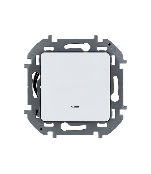 Выключатель прох. Legrand INSPIRIA 673660 1кл. подсв. белый 586x674 Выключатель прох. Legrand INSPIRIA 673660 1кл. подсв. белый 586x674 в Материке
