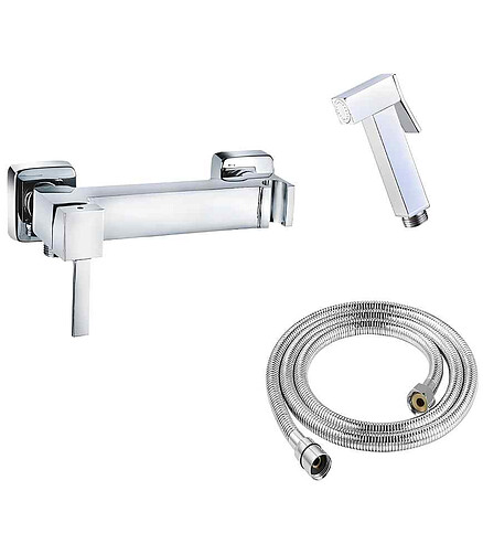 Смеситель GANZER GZ12201-Set (для биде) с душ.комплектом 438x503 в Материке - Вариант 3