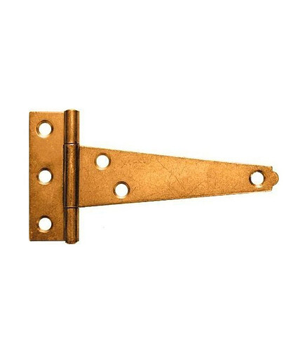 Петля воротная тавровая 125x20x65x1,5 TPV-125 438x503 в Материке