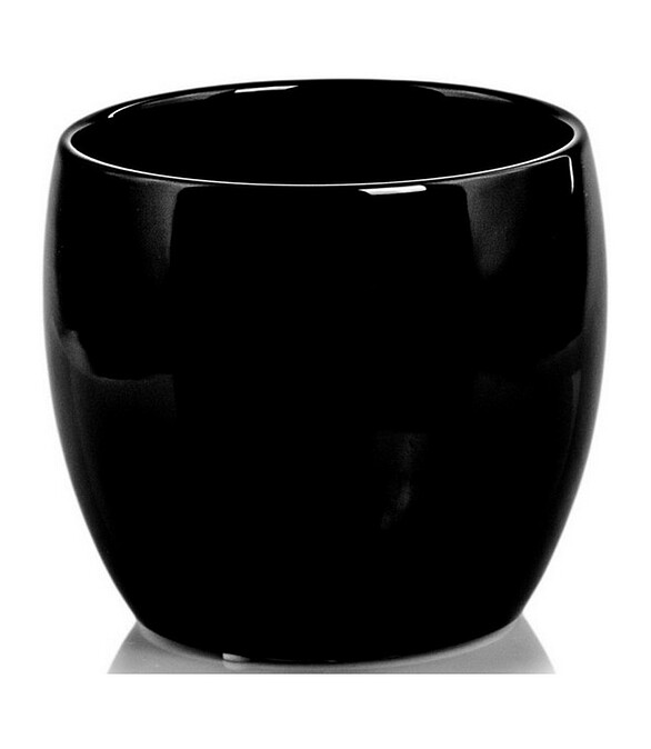 Горшок PIANO (23х23см) керамика черный арт.31.070.23 586x674 в Материке