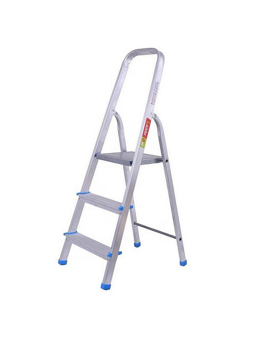 Лестница-стремянка LadderBel алюмин. 3-ступ. 495x660 Лестница-стремянка LadderBel алюмин. 3-ступ. 495x660 в Материке