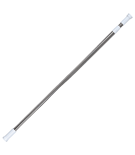 Карниз для ванной телескопический 70-120см ХРОМ, 8008-70 438x503 в Материке