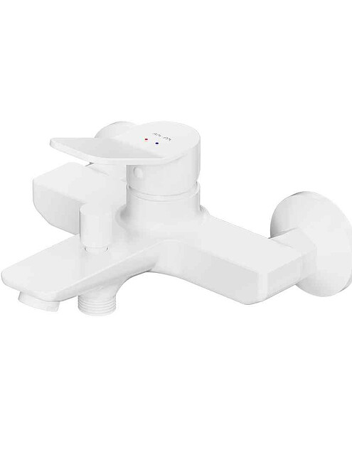 Смеситель X-JOY F85A10033 (для ванны, короткий излив) без душ.комплекта белый 495x660 Смеситель X-JOY F85A10033 (для ванны, короткий излив) без душ.комплекта белый 495x660 в Материке