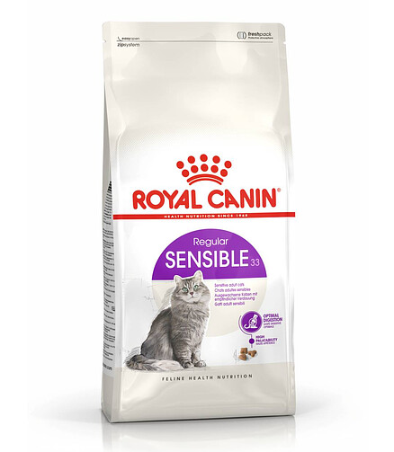 Корм для кошек Royal Canin Sensible с чувств. пищевар. (2кг) 438x503 в Материке