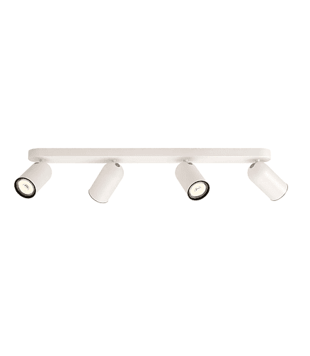 Светильник потолочный PHILIPS PONGEE 4xNW бел. 5,5W/GU10/IP20 438x503 в Материке