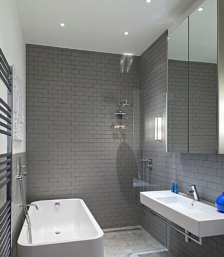 Плитка Colortile SNOW PLAIN 10х30см 0,99м2 цвет grey matt 438x503 в Материке