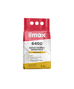 Шпатлевка ILMAX 6400 Cemcoat белая 5кг