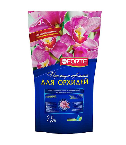 Субстрат для орхидей BONA FORTE (2,5л) 438x503 в Материке