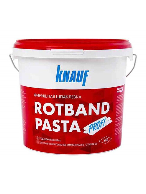 Шпатлевка KNAUF Ротбанд Паста Профи, 5кг 495x660 Шпатлевка KNAUF Ротбанд Паста Профи, 5кг 495x660 в Материке