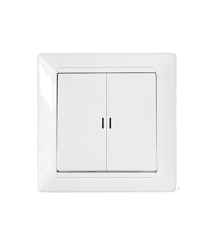 Выключатель Bylectrica СТИЛЬ С510-815 2кл. подсв. бел. 438x503 в Материке