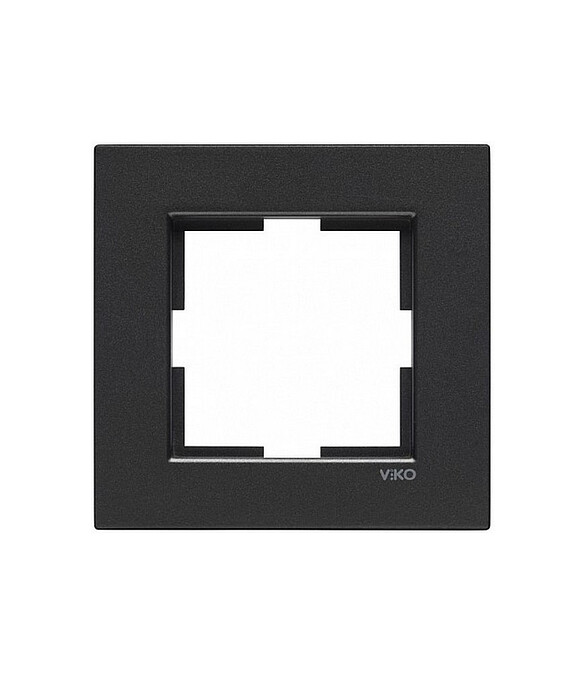 Рамка Viko NOVELLA 92190641 1мест. дымчатый 586x674 Рамка Viko NOVELLA 92190641 1мест. дымчатый 586x674 в Материке