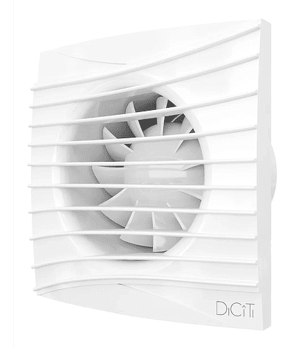 Вентилятор DICITI Silent 4C Turbo d100 с обр.клапаном 438x503 в Материке - Вариант 2
