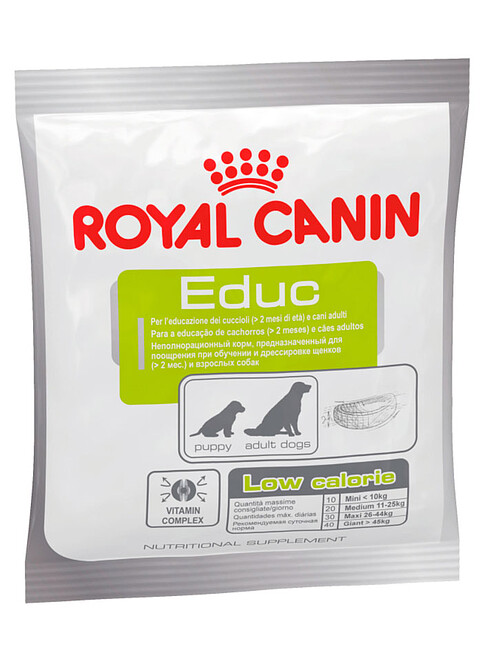 Корм для собак Royal Canin EDUC для поощрения при дрессировке (50г) 495x660 Корм для собак Royal Canin EDUC для поощрения при дрессировке (50г) 495x660 в Материке
