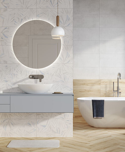 Плитка Cersanit FRESCO 29,8х59,8см 1,425м2 цвет белый 495x660 Плитка Cersanit FRESCO 29,8х59,8см 1,425м2 цвет белый 495x660 в Материке