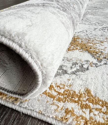 Ковер VELVET 0064A Grey/Yellow 80*150 438x503 в Материке - Вариант 2