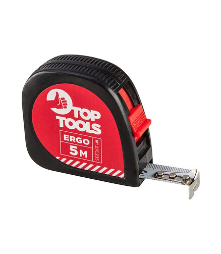 Рулетка TOP TOOLS 27C235 5мх16мм 438x503 в Материке