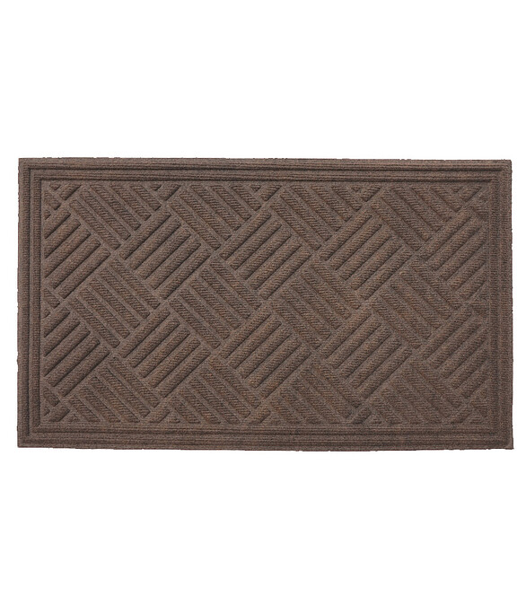 Коврик придверный ECO RIB brown 60*90 586x674 Коврик придверный ECO RIB brown 60*90 586x674 в Материке