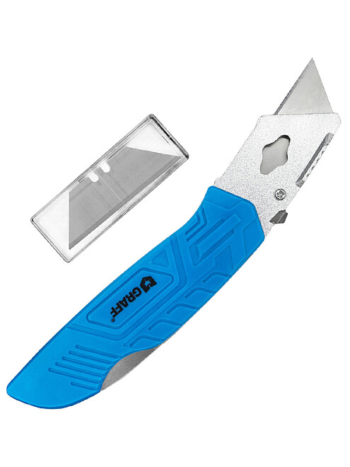Нож трапец. складной GRAFF DL212 495x660 Нож трапец. складной GRAFF DL212 495x660 в Материке