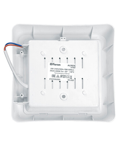 Светильник накладной Feron AL3021 светодиод. 15W/6500K/IP20 438x503 в Материке - Вариант 2