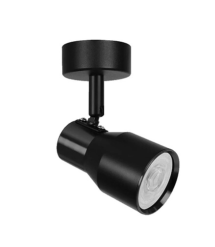Светильник потолочный Imex IL.0005.2801-BK 50W/GU10 черн. 438x503 в Материке