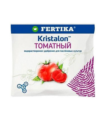 Удобрение FERTIKA Кристалон Томатный, минеральное (100г) 438x503 в Материке