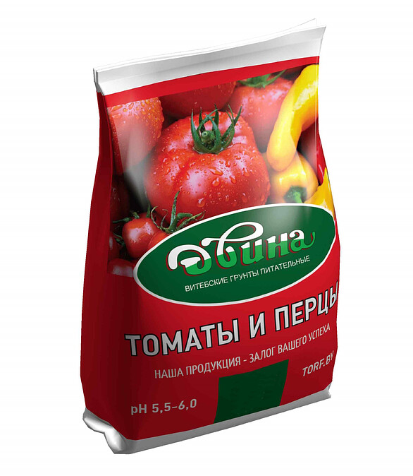 Грунт Двина для Томатов и перца питательный (55л) 586x674 Грунт Двина для Томатов и перца питательный (55л) 586x674 в Материке