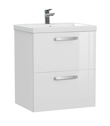 Тумба MELAR 60 напольная без ножек белая 438x503 в Материке - Вариант 4