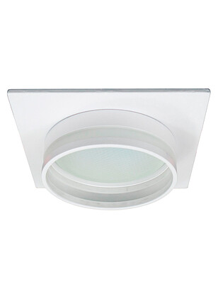 Светильник встраив. потолочный Feron DL503 LUNA бел. 15W/230V/GX53 238x286 в Материке