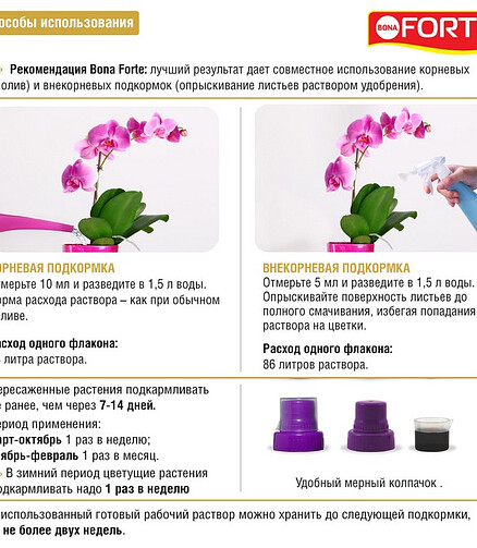Удобрение BONA FORTE ЗДОРОВЬЕ для орхидей (285мл) 438x503 в Материке - Вариант 2
